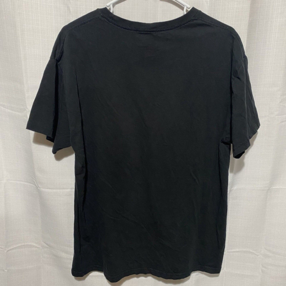 Demon Slayer Anime Men's Large Black T-Shirt  Character Graphic Tee Short Sleeve - Picture 2 of 6